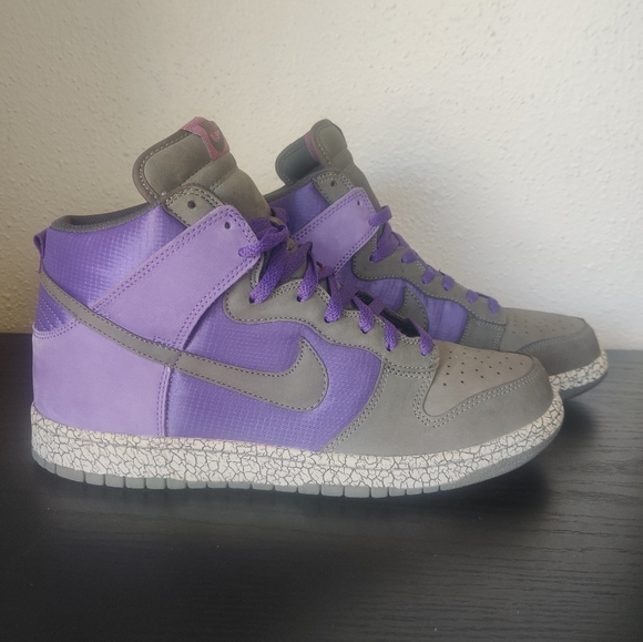 Nike Dunk High Earthquake Varsity Purple - Picture 1 of 3
